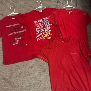 Red Target Employee Shirt Bundle